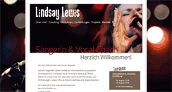 Desktop Screenshot of lindsay-lewis.de