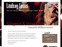 Tablet Screenshot of lindsay-lewis.de